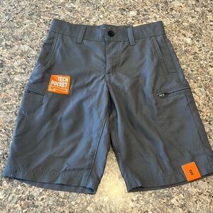 NWT boys gray cargo shorts by Urban Pipeline.